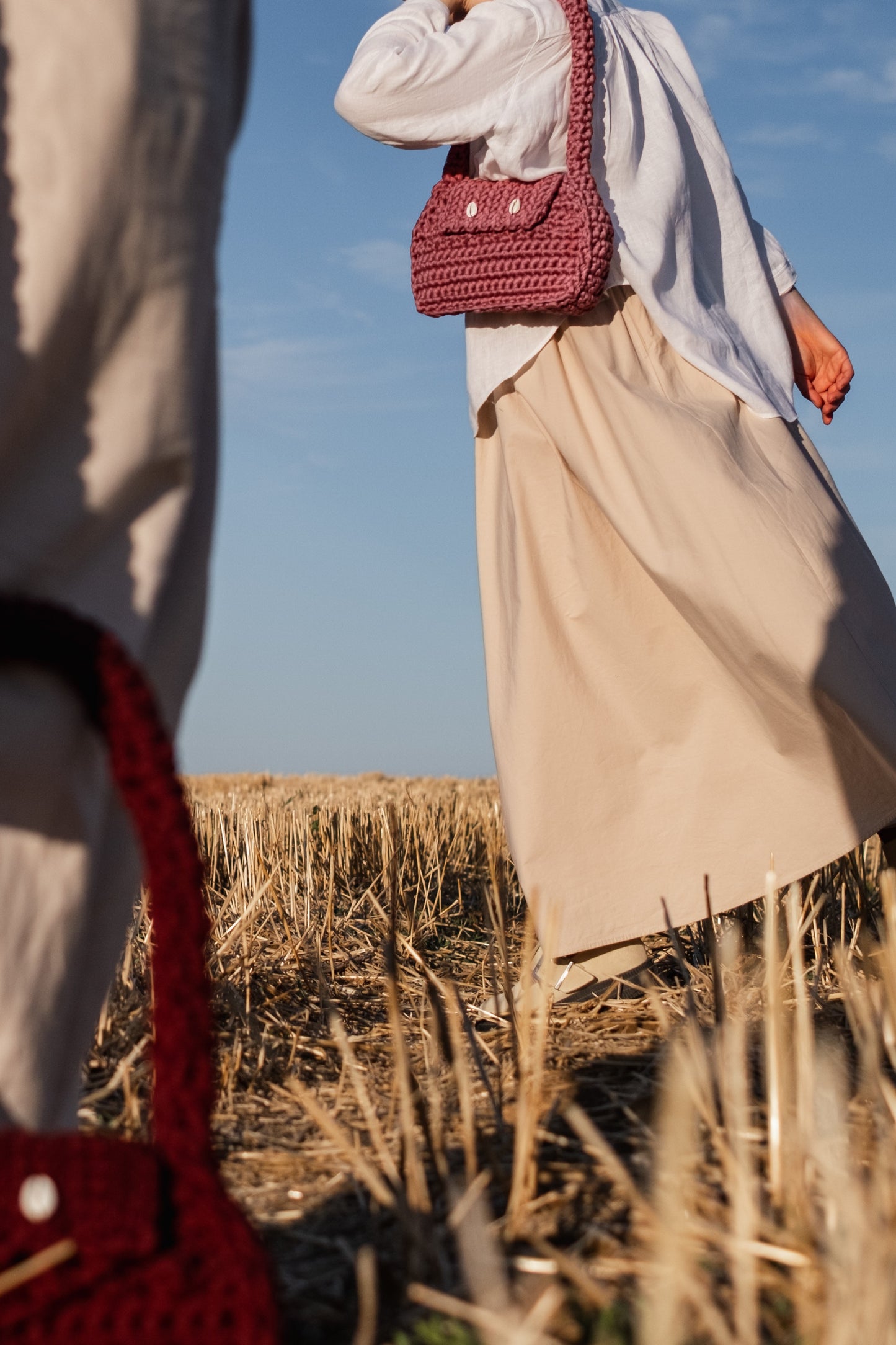 Sac à main Natsu Framboise