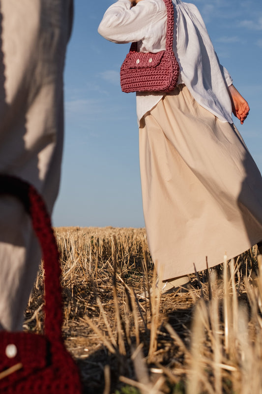 Sac à main Natsu Framboise